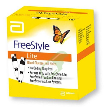 Abbott Diabetes Care Linea Controllo Glicemia Freestyle Lite 50 Strisce Reattive