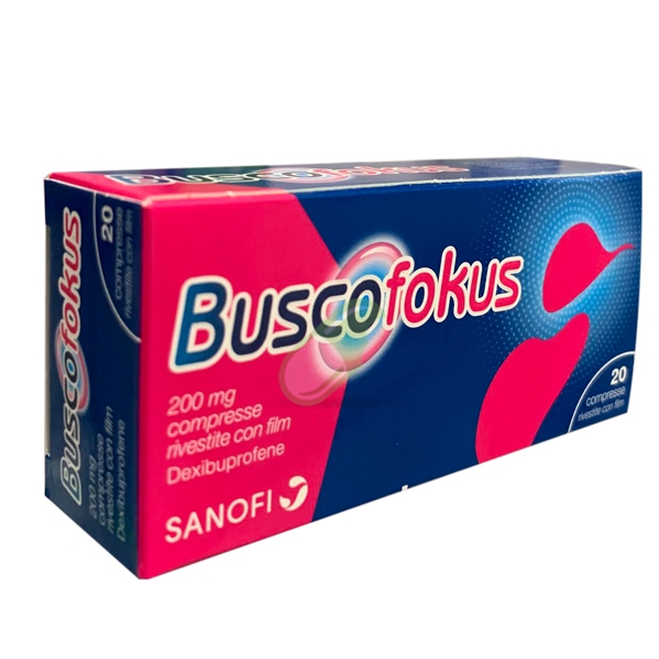 Buscofokus 20Cpr Riv 200Mg 
