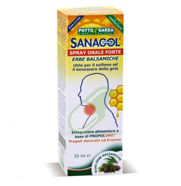 Phytogarda Linea Rimedi Naturali Sanagol Propoli Spray Forte Balsamico 20 ml