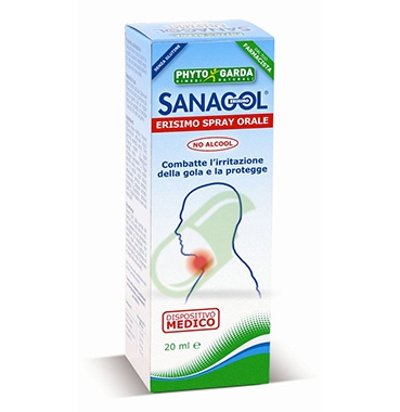 Phytogarda Linea Rimedi Naturali Sanagol Erisimo Spray Senza Alcool 20 ml
