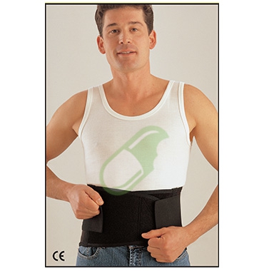 REKORDSAN Corsetto Nero Supporto Lombosacrale Rinforzato Taglia I Small