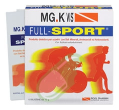MGK VIS Linea Sportivi Integratore Full Sport 10 Buste da 10 g