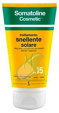 Somatoline Cosmetic Trattamento Solare Snellente SPF15 150 ml