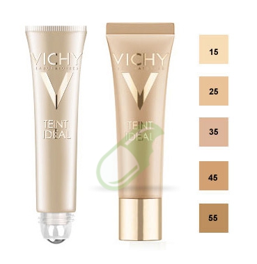 Vichy Linea Regalo Teint Ideal Fondotinta Colore 35 +T. Ideal Roll-on +Spugnette