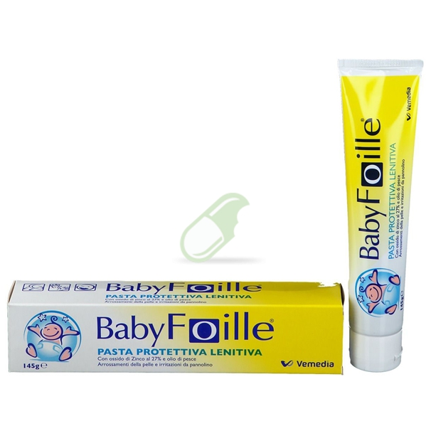 Vemedia Pharma Linea Cura del bambino BabyFoille Pasta Protettiva Lenitiva 145 g
