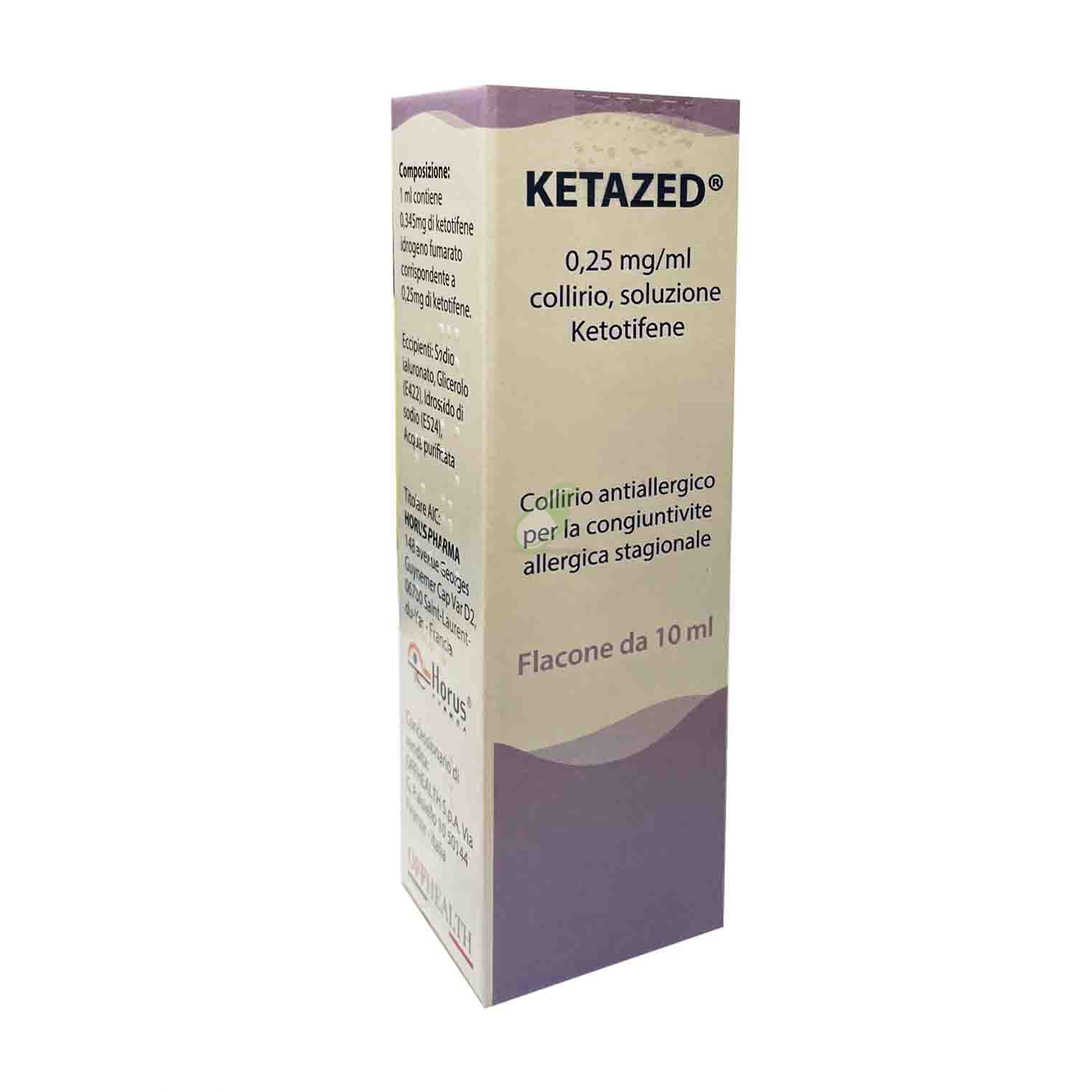 Ketazed 405r Ketazed*coll 1fl 10ml0,25mg/ml
