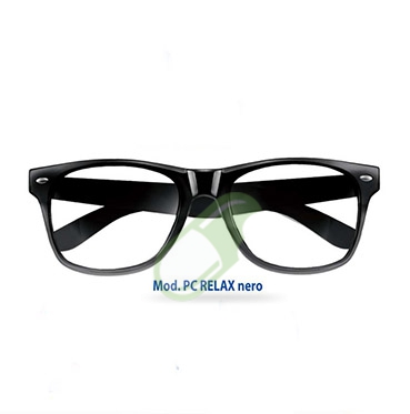 Prontoleggo Linea Occhiali da Lettura Modello Pc Relax Nero Gradazione+0,00
