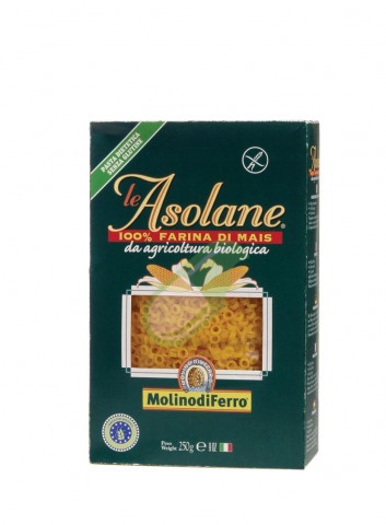 Le Asolane Anellini Mais senza Glutine 250 g