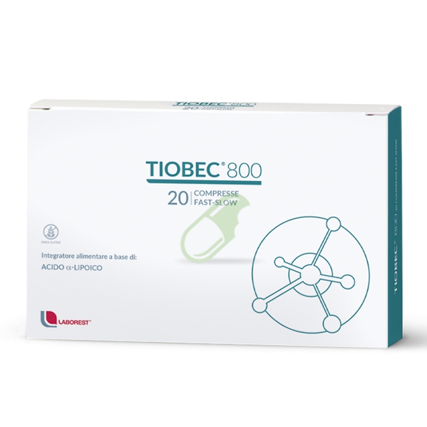 Laborest Italia Linea Equilibrio Metabolico Tiobec 800 Integratore 20 comp. 32g