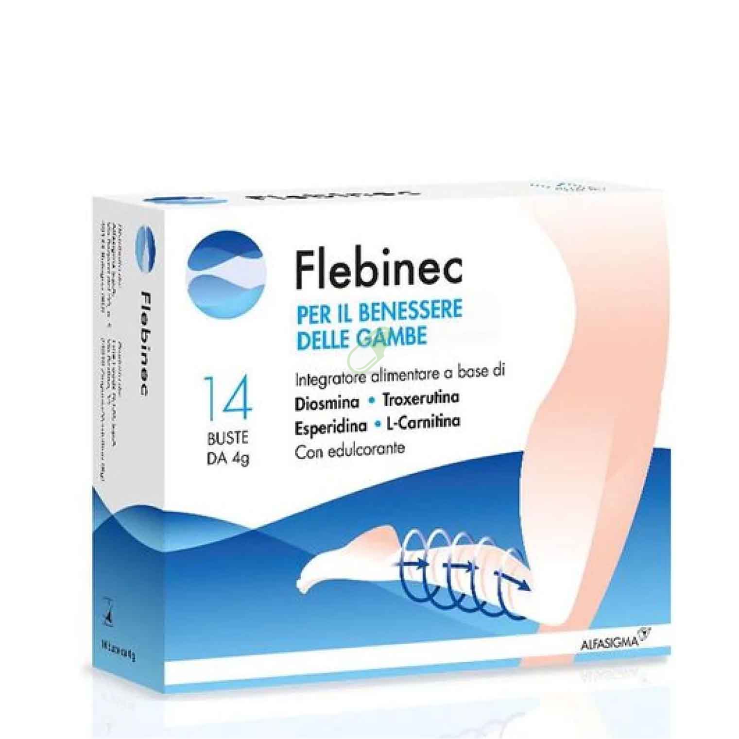 Alfasigma Linea Circolazione e Microcircolo Flebinec  14 Bustine