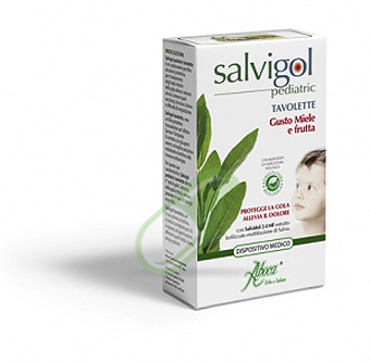 Aboca Naturaterapia Linea Benessere Gola Salvigol Bio Pediatric 30 Tavolette
