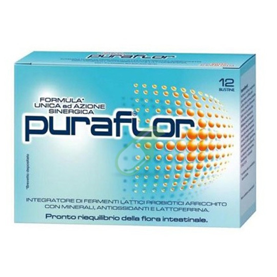 Puraflor integratore di fermenti lattici 12 buste