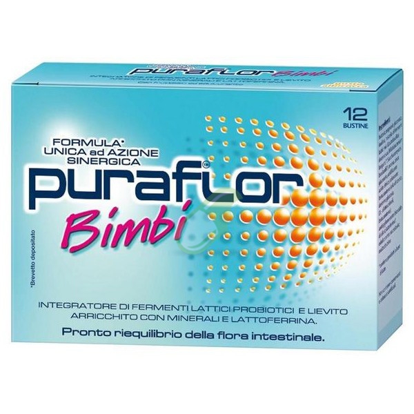 Puraflor integratore bambini 12 buste