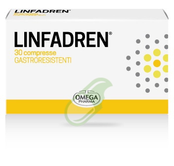Omega Pharma Integratori Linea Benessere del Microcircolo Linfadren 30 Compresse
