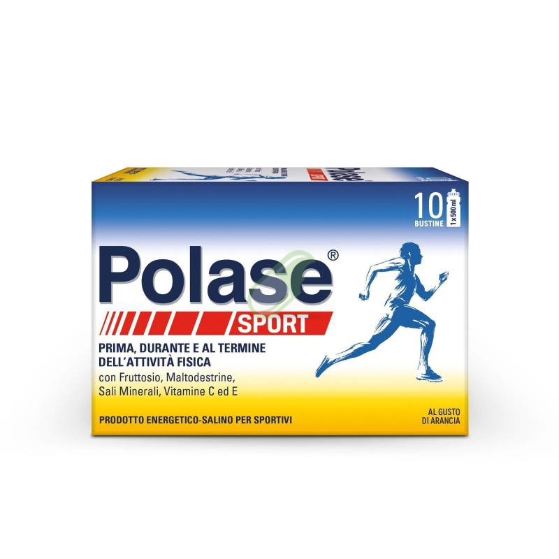 Polase Sport Integratore di Sali Minerali e Vitamine Granulato 10 Buste