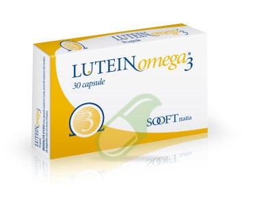SOOFT Italia Linea Benessere dell'Occhio Lutein Omega 3 Integratore 30 Capsule