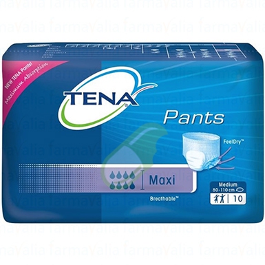 Tena Linea Lady Incontinenza Assorbenti Pants Maxi 10 Pants Misura Medium