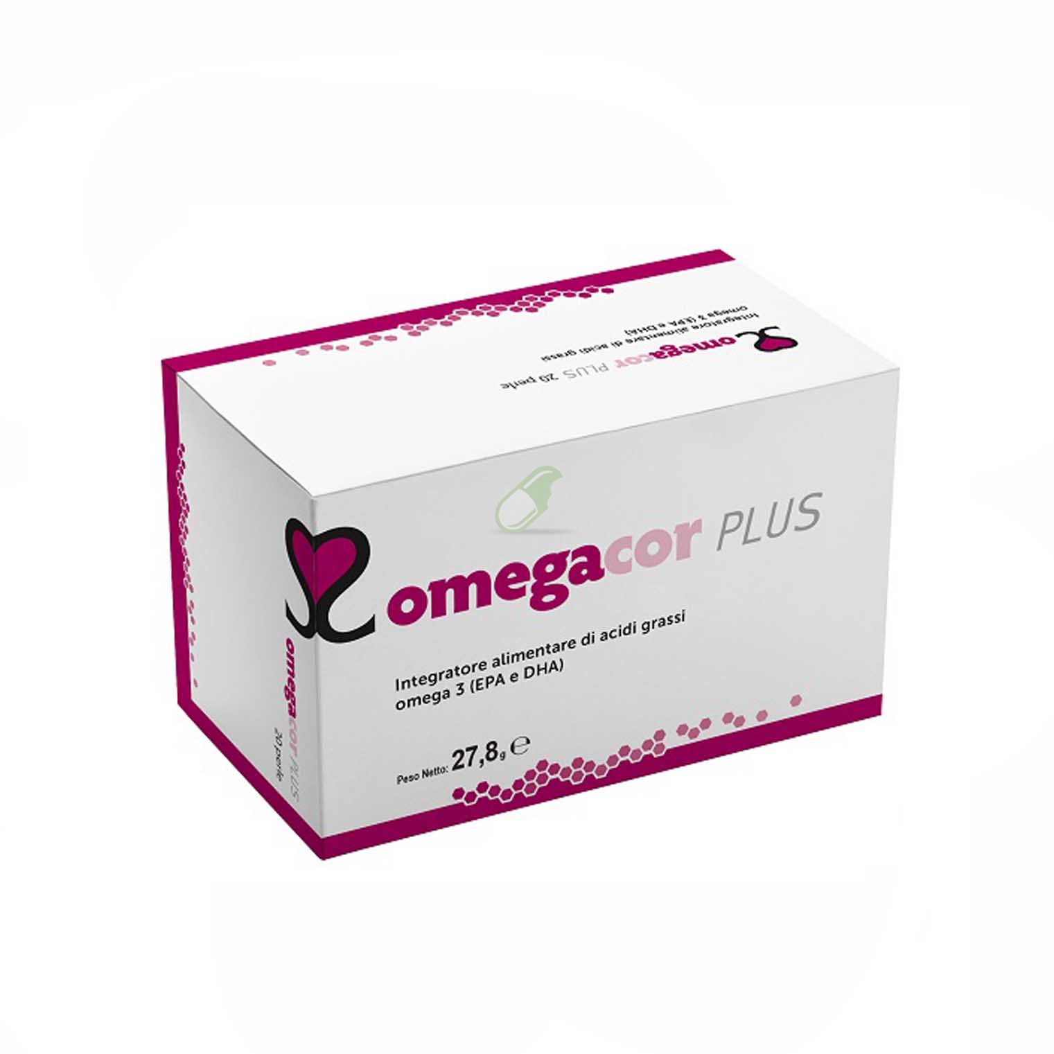 Essecore Linea Benessere del Cuore Omegacor Plus Integratore 20 Perle