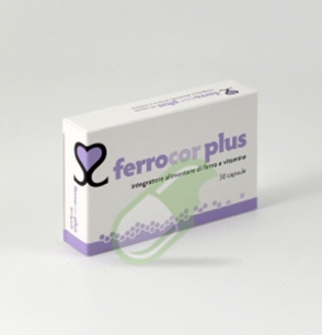 Essecore Linea Vitamine e Minerali Ferrocor Plus  Integratore 30 Capsule