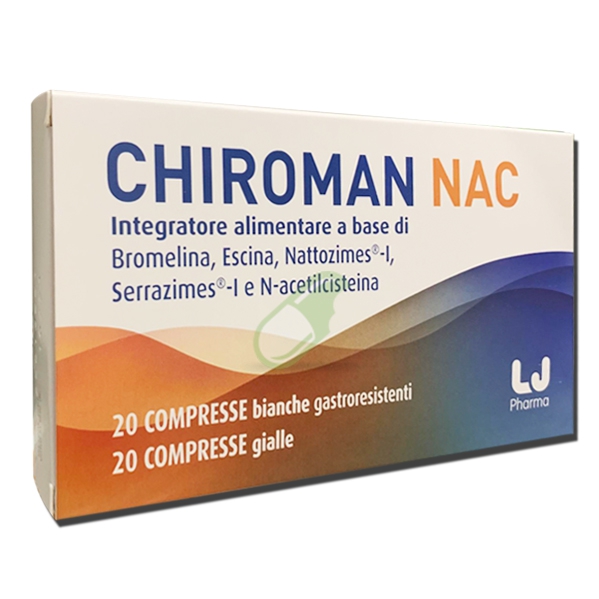 Farmitalia Linea Benessere dell' Uomo Chiroman Nac  20+20 Compresse