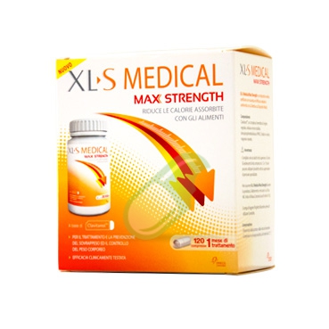 XLS Medical Linea Controllo del Peso Max Strenght Integratore 120 Compr. 1 Mese