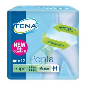 Tena Linea Lady Incontinenza Assorbenti Pants Super 12 Pants Misura Medium