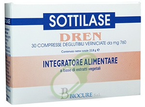 Biocure Linea Drenante Sottilase Dren Integratore 30 Compresse