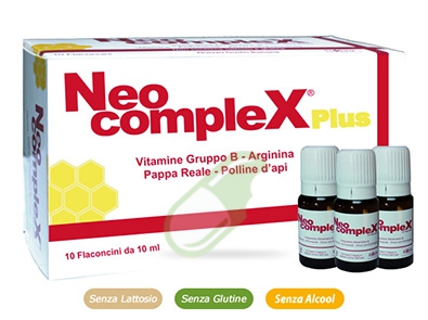 Sakura Linea Benessere ed Energia Neocomplex Integratore 10 Flaconcini 10 ml