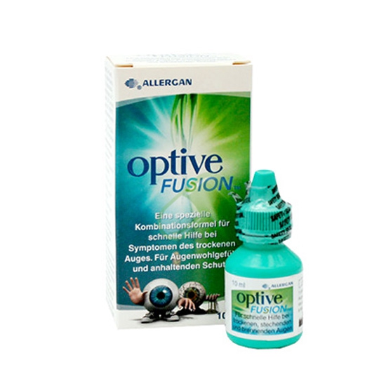 Allergan Linea Salute degli Occhi Optive Fusion Soluzione Oftalmica 10 ml
