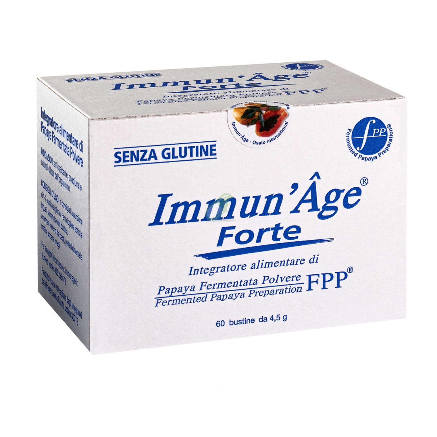 ImmunAge Linea Intergatori Rigeneranti Papaya Liofilizzata Forte 60 Buste