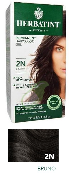Antica Erboristeria Linea Colorazione Naturale Herbatint colore Bruno 2N 135 ml
