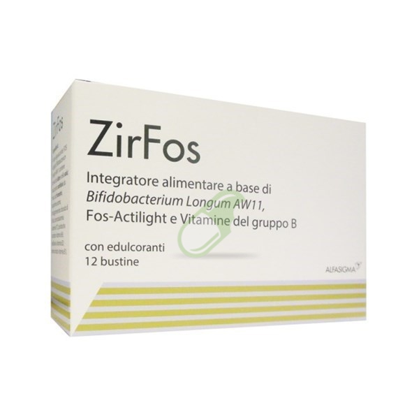 Alfasigma Linea Intestino Zir Fos Integratore 12 Bustine