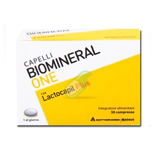 Biomineral Linea Hair Terapy One con Lactocapil Plus Integratore Capelli 30 Comp