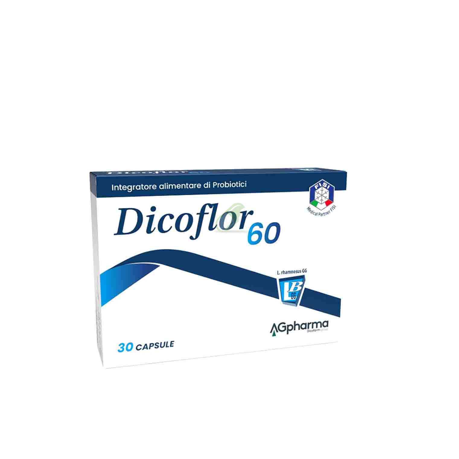 Dicofarm Linea Intestino Sano Dicoflor 60 Probiotico Integratore 30 Capsule
