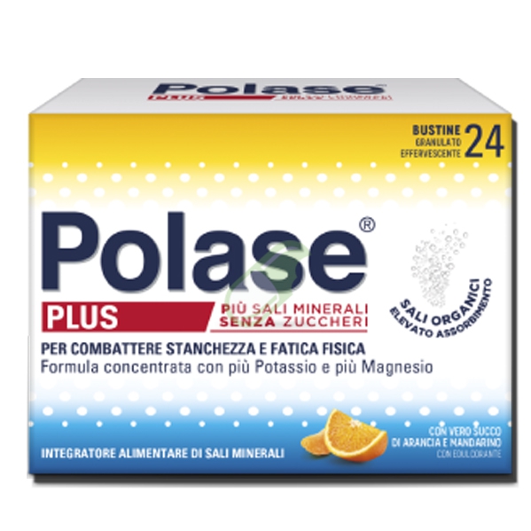 Polase Plus Integratore di Sali Minerali  Granulato 24 Buste