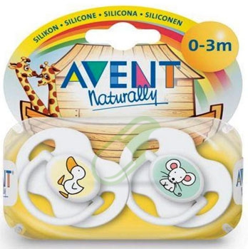 Avent Succhiotto in Silicone Disegnato 0-3 mesi