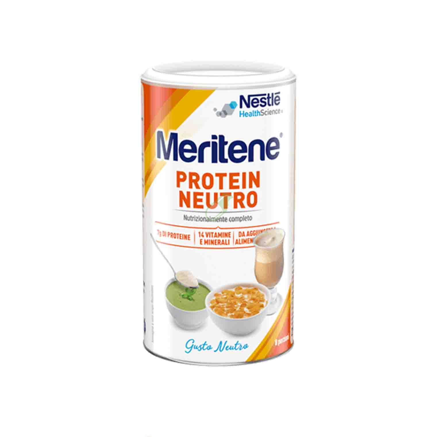 Nestl Linea Alimentazione Speciale Meritene Protein Gusto Neutro 270g