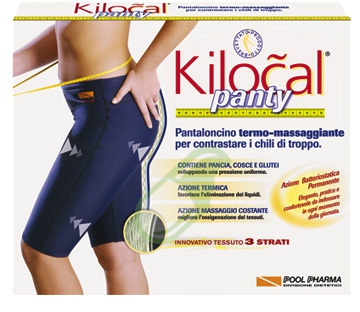 Kilocal Abbigliamento per il Benessere Panty Pantaloncino Blu Taglia XXL