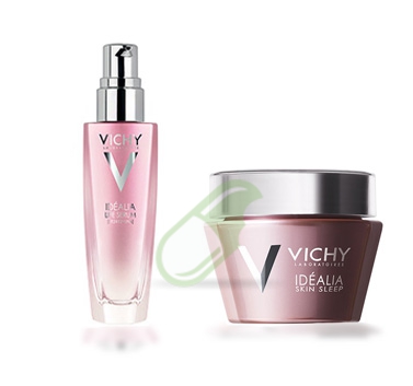 Vichy Linea Idealia Life Serum Siero Viso Levigante+Idealia Trattamento Notte
