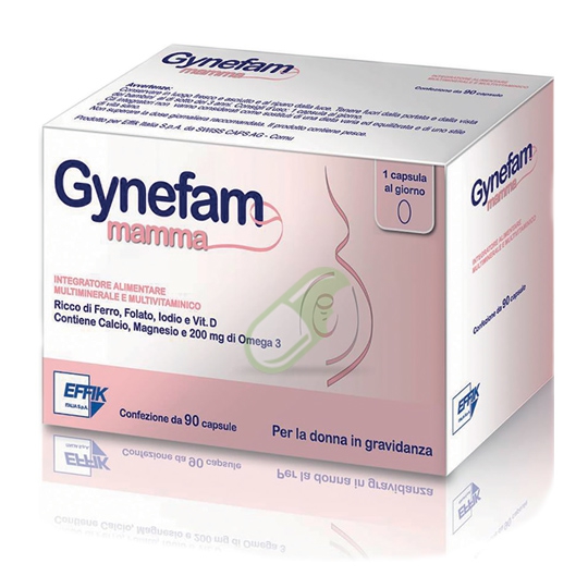 Effik Italia Linea Gravidanza e Allattamento Gynefam Mamma 90 Capsule
