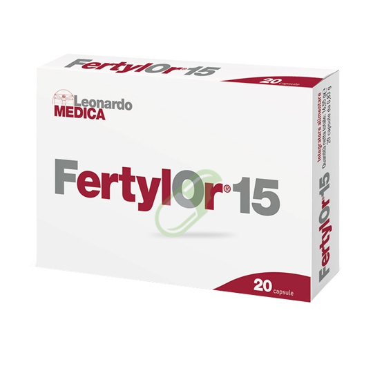 Leonardo Medica Linea Benessere dell'Uomo Fertylor 15 Integratore 20 Capsule