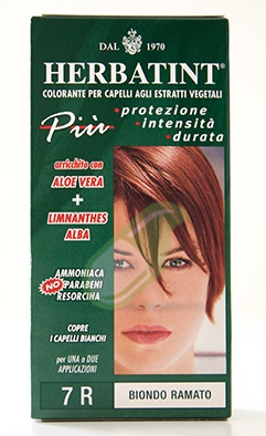 Antica Erboristeria Linea Colorazione Naturale Herbatint Biondo Ram. 7R 135 ml
