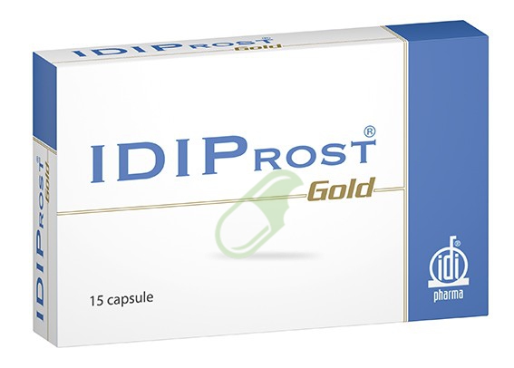 Idipharma Linea Apparato Urinario Idiprost Gold integratore 15 Capsule