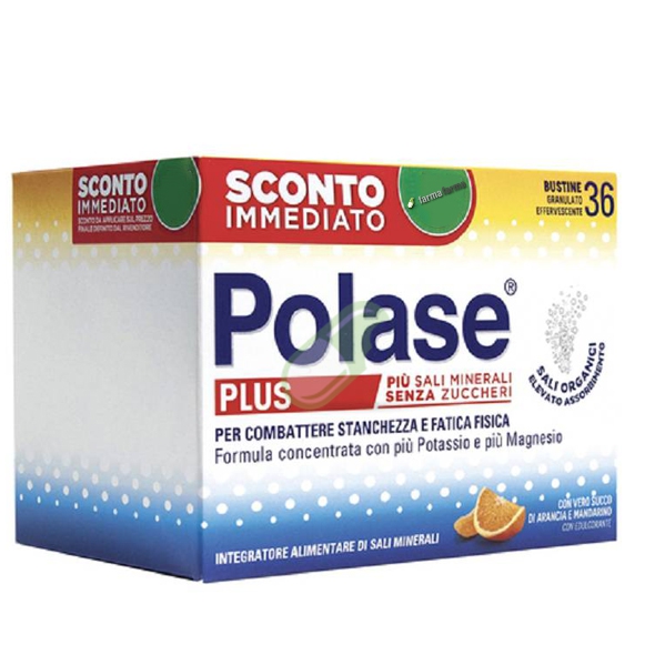 Polase Plus Integratore di Sali Minerali  Granulato 36 Buste