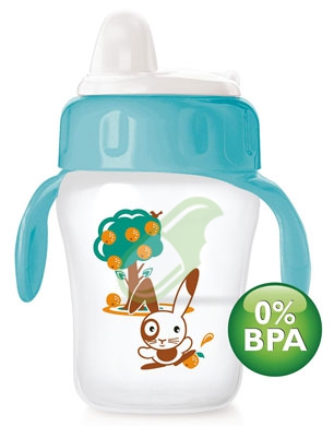 Avent Tazza 200 ml Azzurra Decorazioni Bambino 6+