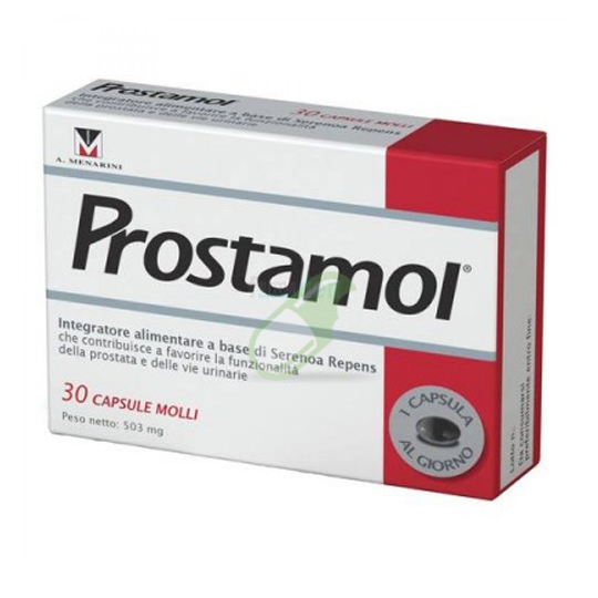 Menarini Linea Benessere delle vie Urinarie Prostamol Integratore 30 Capsule