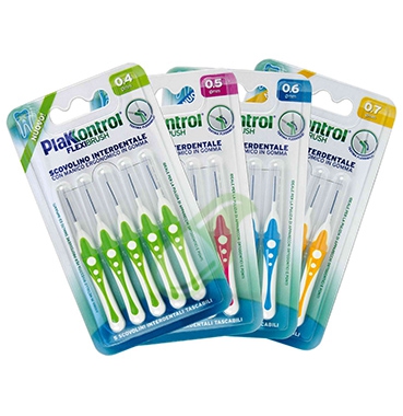 Plakkontrol Linea Igiene Interdentale Quotidiana FlexiBrush 5 Scovolini 0,6 mm