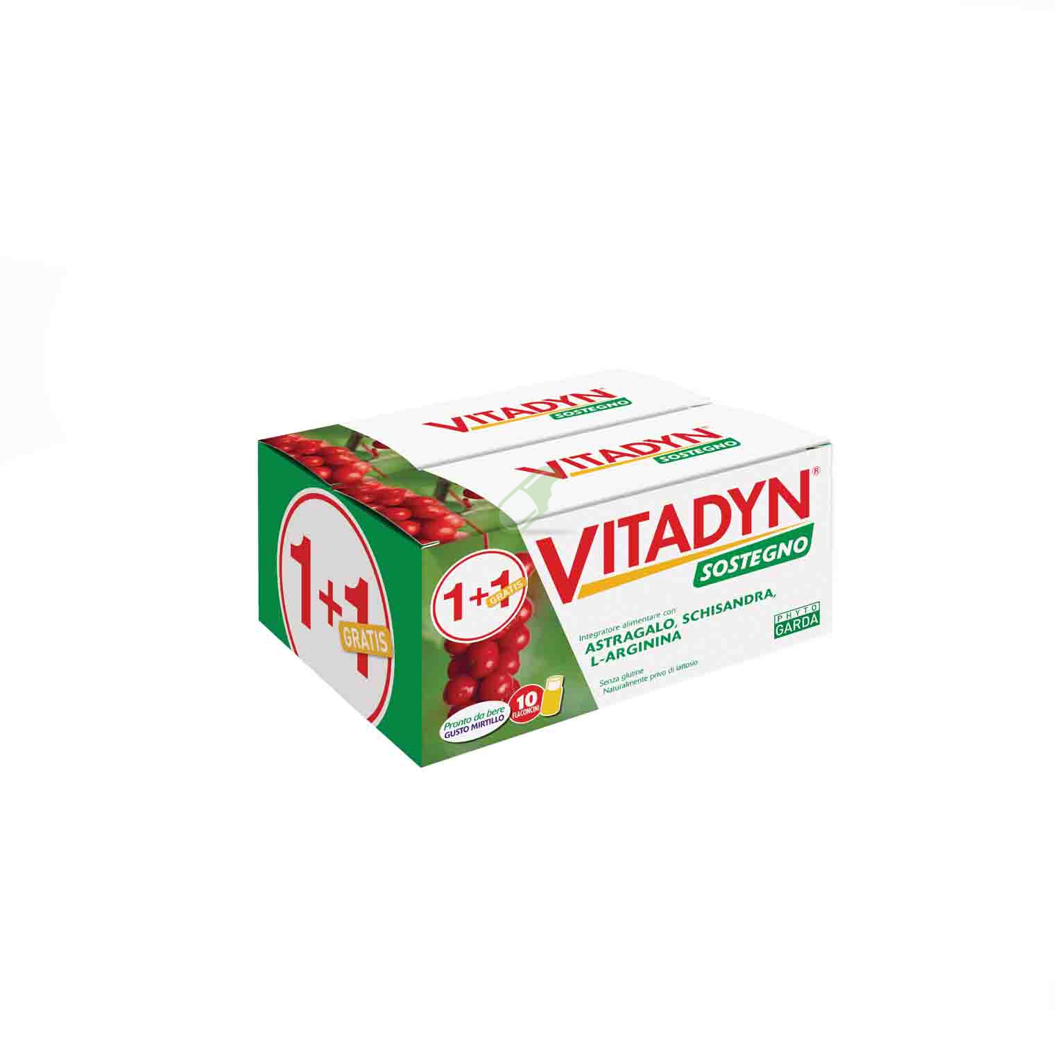 Phytogarda Linea Benessere e Salute Vitadyn Sostegno 10 Flaconcini + 10 Omaggio