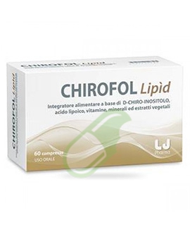 LJ Pharma Linea Controllo del Colesterolo Chirofol Lipid 60 Compresse