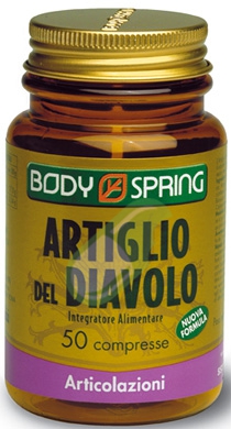 Body Spring Integratore Alimentare Artiglio del Diavolo 50 Capsule